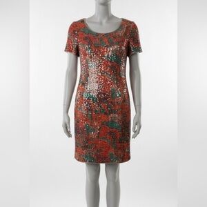 Styleworks Sequin Dress Size 12 cute dress multi-color sparkle festive